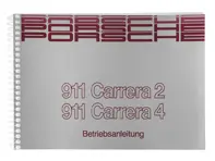 Fahrerhandbuch für Porsche 911 (964) Carrera 2/4, MJ 90, in englischer Sprache - WKD96452091
