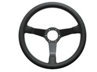 Steering wheel Eau Rouge Full Grain Leather with parallel or crossed stitching 350mm. Porsche 911 / 964 / 993 / 924 / 944 / 968 / 928 - 74112, 74113