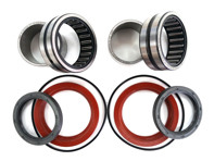 Wiellager KIT ACHTER (10 ONDERDELEN) Porsche 911 1965-68 - 99970109150, 90011301150, 99911308540, 90005203000, 90133102600, 9001130115A