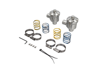 Race diverter valves (Pair) for Porsche 996 Turbo / 993 Turbo - 99311033750, 99311033751 - FMDV008P2