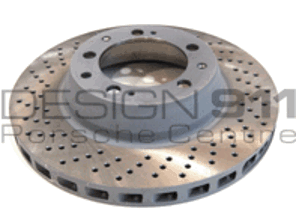 Rotor de disque de frein, arrière. Porsche 993 (numéro de pièce d'origine 99335204500 / 99335204600) - 99335204500, 99335204600, 16521, 16522