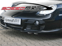 Front Bumper Chin in Carbon Spoiler SpeedART SAR. Porsche 987C Cayman