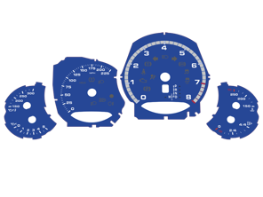 Jeu de cadrans, PDK / MPH Porsche 991.2 turbo / turbo S