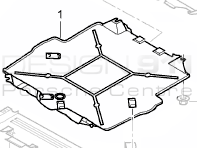 Onderwagen vooras 4WD. Porsche 996 C4 / C4S / Turbo / GT2 - 99650452701, 99904900740