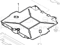 Front Axle C4 Tray. Porsche 996 C4 / C4S / Turbo / GT2 - 99650452701, 99904900740