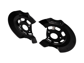 Remschijf afdekplaten Set van 2 VOOR. Porsche 911 / 930 / 914 - 90135180117, 901.351.801.17, 901 351 801 17, 91435180100, 914.351.801.00, 914 351 801 00 - 1664200200