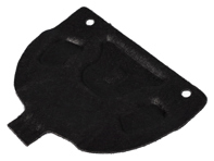 Front underbody floor rail cover. Porsche 95B Macan - 95B825271A, 95B825271