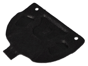 Front underbody floor rail cover. Porsche 95B Macan - 95B825271A, 95B825271