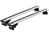 Thule Evo 127 Aluminium roof rack system for Porsche 955 / 957 Cayenne 2002-09 - 711300, 710400