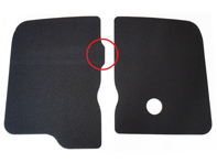 Tappetini isolanti per cofano anteriore. Porsche 944 modello 1985/2 in poi - 1117, 477863771, 94455677201