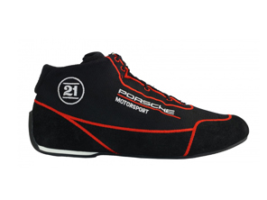 Botte de course en noir Porsche Motorsport Air-S Speed