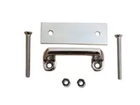 Luggage strap clamp chrome. Porsche 356 - 64402517200, 644-025-172-00-SIC - 1689812000
