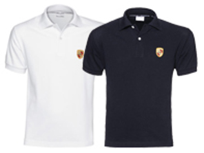 Polo con escudo Porsche para hombre