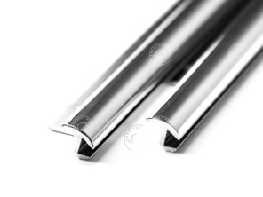 Chrome top of door trims kit for Porsche 356A D Convertible / 356B Roadster - 64453193141, 64402592800, 64453143141, 64453143241 - NLA53143141