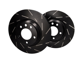 EBC Ultimax Slotted Brake Discs Front. Porsche Cayenne  USR1326 - 95535140150, 95535140151, 95535140250, 95535140251 - USR1325