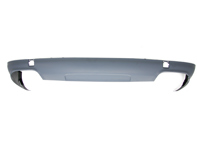 Rear bumper lower valance. Porsche 955 Cayenne Turbo - 95550552102G2X, 95550552102