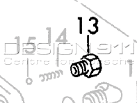 Verschlussschraube für Getriebegehäuse. Porsche 911 72-73 - 91530731900