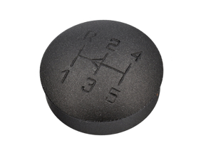 Schaltknaufeinsatz Alu graviert, Schwarz. Porsche 928 / 924 Turbo - 928424073031AJ - GI928