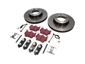 Bremsscheibenpaket mit Sport EBC Bremsbelägen Porsche 997 C2 3.6L - DP32029C, 99635140X01BRE, 95535296000, 99635108802, 99761267701, 99735193903, 99735193905, 99735193907, 99735193908, 1663100877, 1663100887, 99635140500, 99635140501, 99635140502, 99635140600, 99635140601, 99635140602, 09C88011, 1163750210, 99761267700, 99661234700, 99761267790, 99761267791, 99761234700