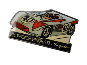 Pin Badge 'Porsche 908/03 Spyder'