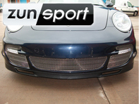 Front Bumper Stainless Steel Grill Set ZunSport. Porsche 997 Turbo