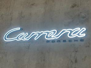 Lettering Carrera illuminato - Edizione limitata