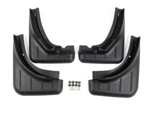 Schmutzfänger-Set vorne und hinten. Porsche 9YA Cayenne