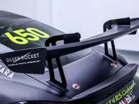 Set riser ala posteriore a collo di cigno da 3 pollici 2017 in lega di alluminio. Porsche 981 GT4 / 718 GT4 - 98151268100, 98151268182, 98151268200, 98151268282 - SRRISERAL