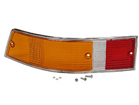 Indicator lens rear with Chrome rim. Porsche 911 - 91163192303, 91163192403