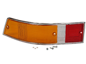 Blinkerglas hinten mit Chromrand. Porsche 911 - 91163192303, 91163192403