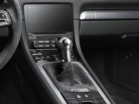 Leva cambio in Alcantara Nera. Porsche 718 Boxster/Cayman - 982711141BT2W0, 982711141N2W0