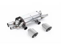 Silenciador trasero deportivo Milltek (PSE) con terminales de titanio cepillado GT-115. Porsche 991.2 3.0LT / S / GTS 2015-19 - 9P1251053A, 9P1251053C, 9P1251053B, 9P1251053D - SSXPO200
