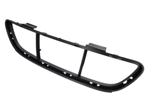 Mittlerer Halterahmen für die vordere Stoßstange, schwarz. Porsche 991.1 R / GT3 / GT3 RS 2014–16 - 991505569911E0, 991505569901E0