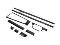 Interior console trim cover set for Left hand drive Porsche 718 / 991.2