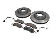Kit plaquettes et disques de frein avant. Porsche 992.1 C2 / C4 2019-2024 - 992698151G, 992615301, 992615302, 9P1907253