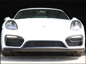 Kit de grille en treillis métallique pour pare-chocs avant Rennline. Porsche 987 / 981 / 982 Boxster - E1003