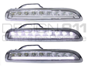 Tagfahrlicht (DRL) LED für Porsche Boxster 987 2005-08 - 98763108105, 98763108205, 98763108102, 98763108202, 98763108104, 98763108204