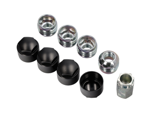 Kit écrou de roue antivol pour Porsche M14 x 1.5 - 25167