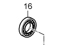 Cylindrical-Roller Bearing. Drive Shaft. Porsche 986 Boxster S / 996 - 99630180800