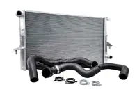 Kit de radiador de alto rendimiento totalmente de aluminio. Porsche 957 Cayenne 3.6ltr V6 - 95510614200, 95510614201 - 7227