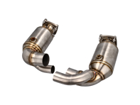 Exhaust 200cell catalyst pipes Porsche 991.2 with petrol particulate filter - 9P1254400H, 9P1254400HX, 9P1254400J, 9P1254400JX, 9P1254500HX, 9P1254500H, 9P1254500J, 9P1254500JX