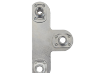 Plaque de loquet de porte filetée Porsche 356 T2 - 64453171001