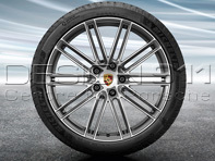 21' Panamera (971) Turbo Design Llantas de aleación y neumáticos de verano Original Porsche - 971044660G