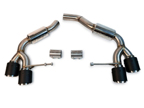 Fabspeed Slip-on-Sportauspuff, mit Resonanz (leiser). Porsche Macan S / GTS V6 (2019 - 2022+) - FS.POR.19MCNV6.RMBPCF, FS.POR.19MCNV6.RMBPP, FS.POR.19MCNV6.RMBPB, 95B253611PY, 95B253612JY - FS.POR.19MCNV6.RMBPCF, FS.POR.19MCNV6.RMBPP, FS.POR.19MCNV6.RMBPB