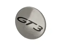 Insigne de capuchon de roue à verrouillage central 'GT3' pour Porsche - 99736120790