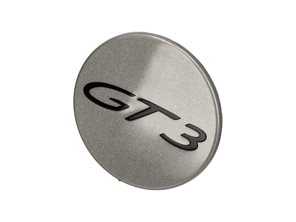 Insigne de capuchon de roue à verrouillage central 'GT3' pour Porsche - 99736120790