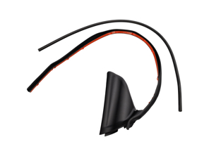 Zusätzliche Gummidichtung für Hintertür - Vorne. Porsche 970 Panamera 2010-2016 - 97053653100, 97053653200, 97053653101, 97053653201, 97053653102, 97053653202, 97053653103, 97053653203