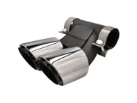 DesignTek Sorties d'échappement EXCLUSIVE finition miroir pour Porsche 982 / 982C - 982251187H, 982251187N, 982251187L, 982251187R, 982251187G, 982251187J, 982251187Q, 982251187K, 982251187P