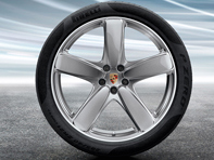 21' Macan Sport Classic  Alloy Wheels & Summer Tyres Original Porsche - 95B044665N