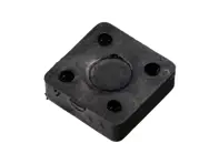 Tampon en caoutchouc pour point de montage du support principal du toit pliant. Porsche 964 Speedster 1993-1994 - 96456374700